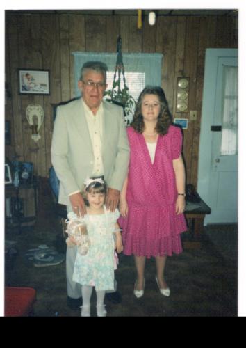 AJ with his 2nd wife Judy and his youngest daughter Julie.