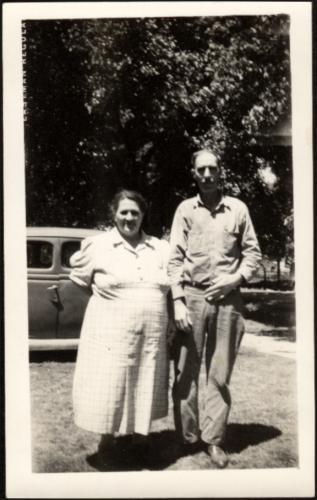 AJ's parents Mary Elizabeth and Henry Allise